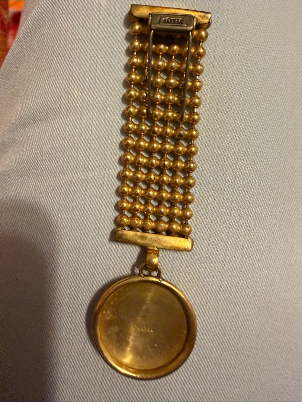 Vintage Chanel pin 1970's 4 1/2” x 1-3/8” - Picture 13 of 13